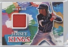 2022 Panini Diamond Kings Jersey Kings Holo Blue 18/25 Ozzie Albies #JK-OZ 7rv