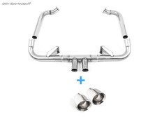 Milltek Racing-Anlage Porsche Boxster 2.5l GTS Typ 718 2x100mm doppelwandig