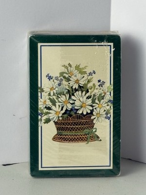 Hoyle Playing Cards Daisies In A Basket Vintage New Sealed Deck Made In USA