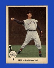 1959 Fleer Set-Break # 61 1957 Outfielder Ted NR-MINT *GMCARDS*
