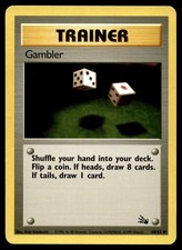 Gambler 60/62 Unlimited - Pokemon Fossil - NM on eBay