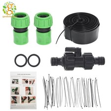 Outdoor Kids Trampoline Sprinkler Water Spray Summer Fun Backyard Game 33FT