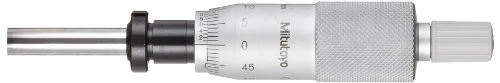 Mitutoyo 150-189 Micrometer Head  Middle Size  0-25mm Range  0.001mm Graduation