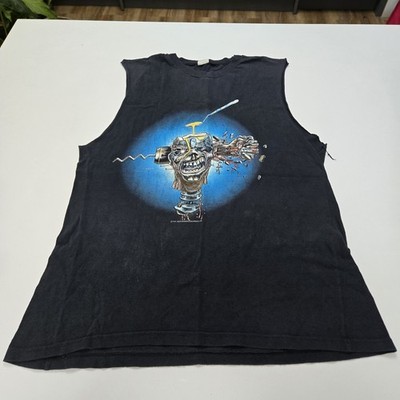 Vintage Iron Maiden 1988 Event Shirt For Secret Warm Up Gig Held Before MOR 88