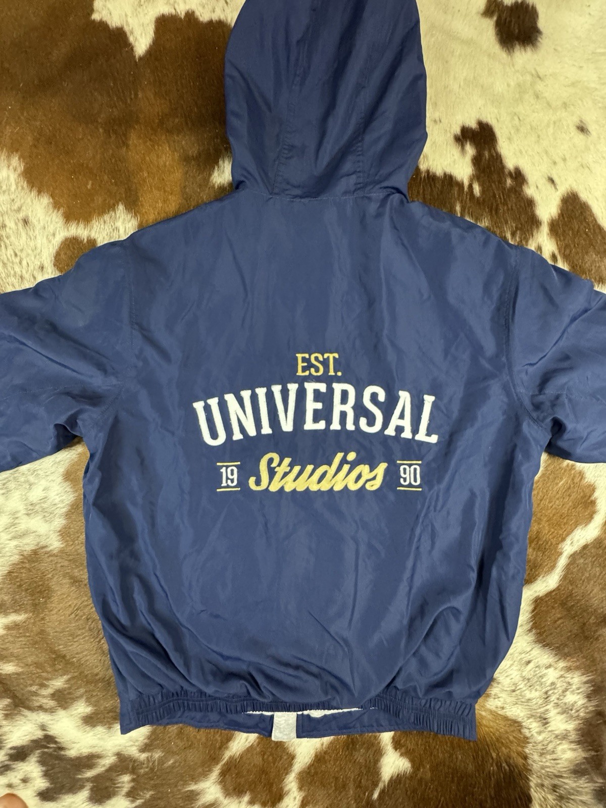 Universal Studios Florida Windbreaker Jacket Navy… - image 3