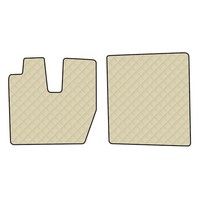 Paar Teppiche Aus Skeentex Beige FüR Iveco S-Way Ab 2024