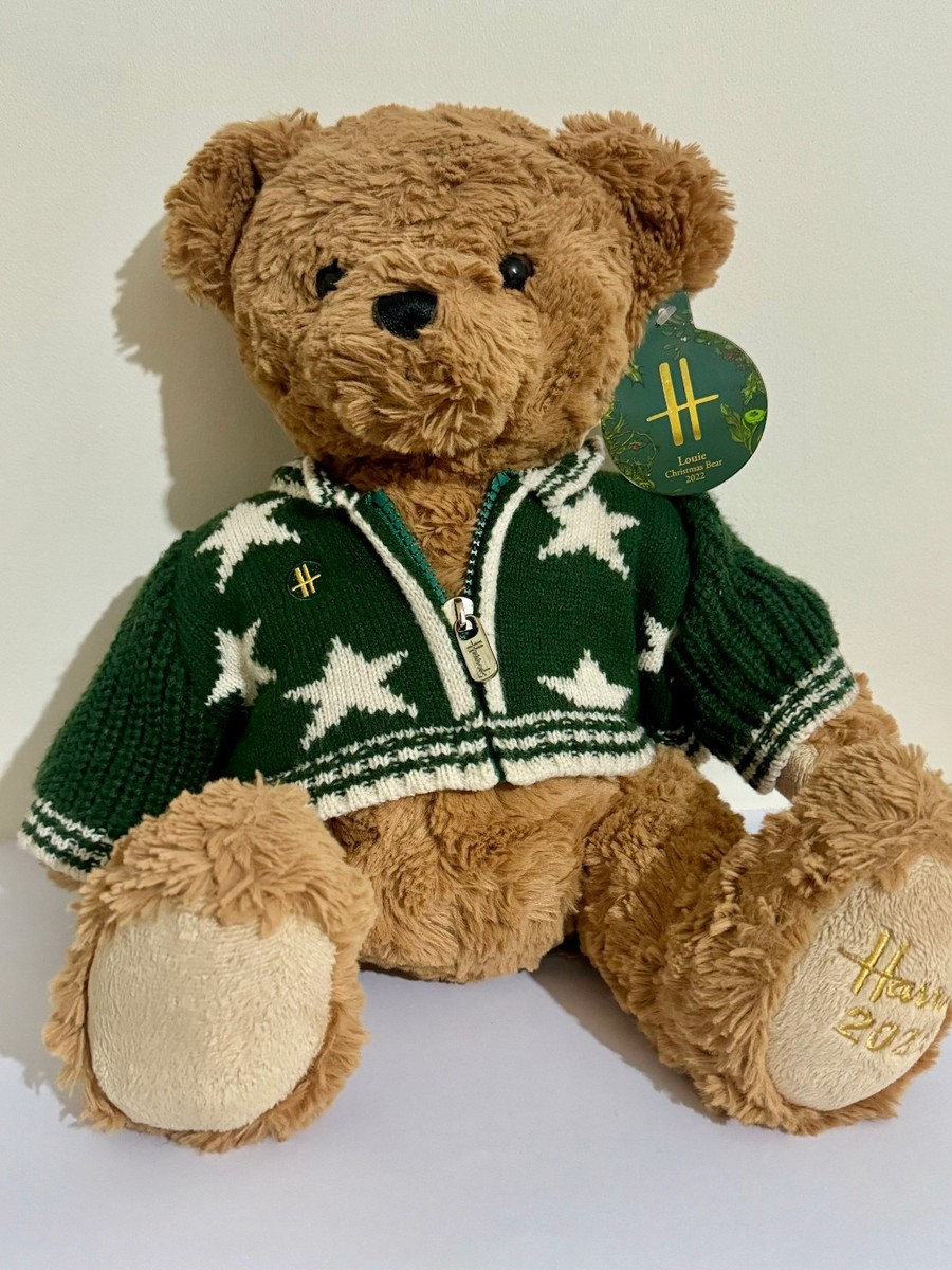 Harrods 2022 Annual Christmas Bear Louie 32cm for sale