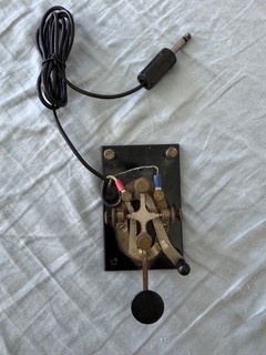 Vintage Telegraph Morse Code Key