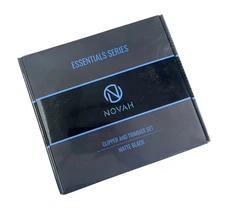 Novah Essentials Series Clipper And Trimmer Set Brand NEW & Factory Sealed BLACK