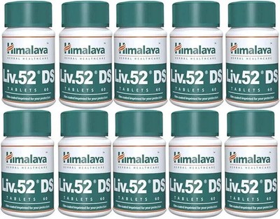 10 bottles 600 tabs Liv 52 DS FREE SHIP expiry 10-2027 FREE & Quick DISPATCH