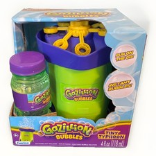 Gazillion Bubbles Tiny Typhoon Bubble Machine w/ 4 fl oz Bubble Solution