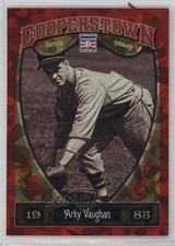 2013 Panini Cooperstown Collection Red Crystal Shard 8/399 Arky Vaughan HOF 4g8