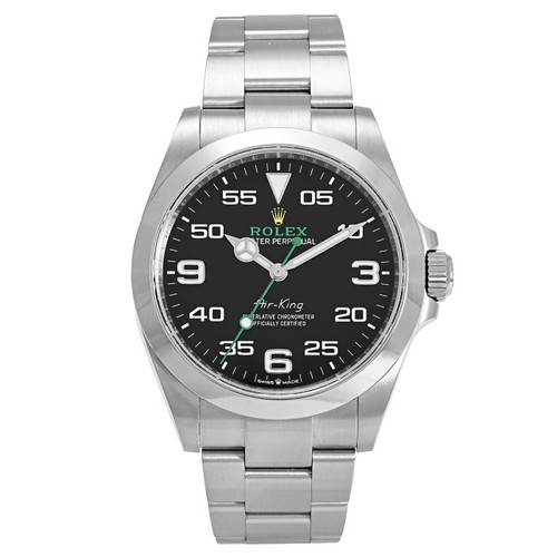 Rolex Air-King 126900 Stainless Steel 40.0mm Black Dial Automa...