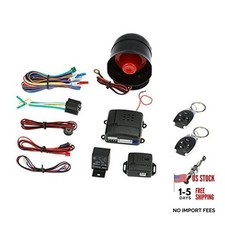 Universal 12V Auto Car Alarm Car Vehicle Security System Burglar Alarm