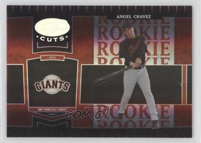 2004 Leaf Certified Cuts Marble Red 90/100 Angel Chavez #254 Rookie RC 05fy