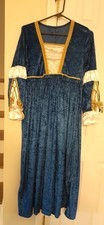 RENAISSANCE MEDIEVAL GOTHIC COSPLAY HALLOWEEN COSTUME QUEEN ELIZABETH DRESS