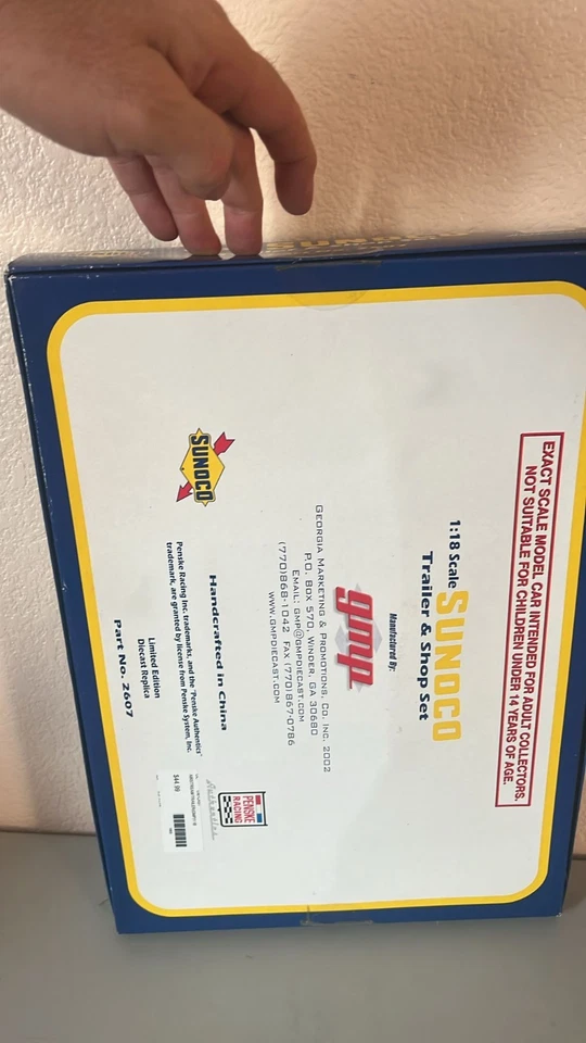 GMP Penske Team Diecast 1:18 Scale Trailer Shop Set. - Image 4 of 4