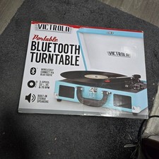 Victrola Portable3-Speed Turntable Bluetooth Record Player VSC-550 BT