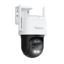 4K 8MP Dual-Lens PTZ Wired WiFi Outdoor Security Camera, 2.4/5GHz