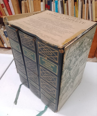William Shakespeare - Komplette Werke 3 Bände in Box - Rizzoli 1963
