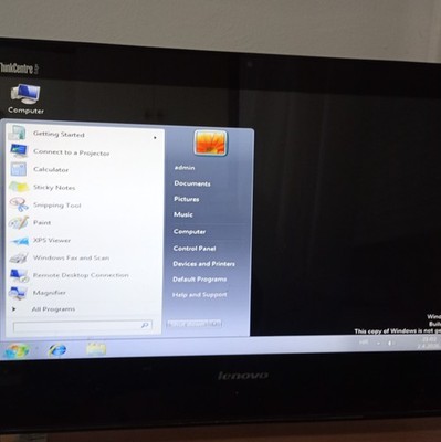 LENOVO THINKCENTRE EDGE All-In-One PC Intel i5-3470S 2.90GHz 4GB RAM 1TB HDD