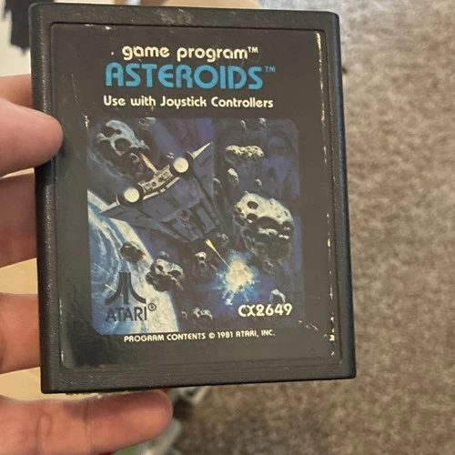 Asteroids by Atari for Atari 2600 Shooter Arcade Game 1981