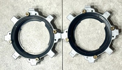 (2) I CONCEPTS SPEED RINGS FOR SPEEDOTRON MOUNT 3/8-16 to 1/4-20 ALUMINUM RING