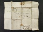 1836 antique STAMPLESS COVER LETTER parkinsonferry pa HON THOS H BAIRD uniontown — photo 5