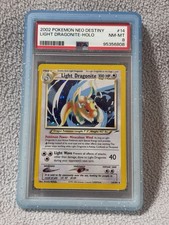 2002 POKEMON NEO DESTINY LIGHT DRAGONITE #14/105 HOLO RARE PSA 8 on eBay