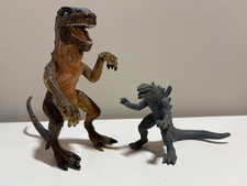Bandai ZILLA 2004 GODZILLA Final Wars 1998 Trendmasters Baby Godzilla Jr set