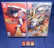 Switch; Dragon Ball Z Kakarot , Dragon Ball FighterZ, Super Dragon Ball Heroes