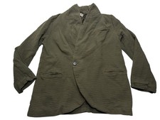 Women's Free People Rowan Blazer Size Small Deep Army OB1112308