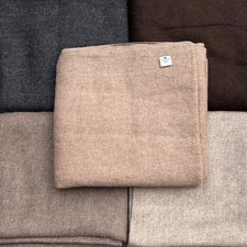 Asura Handwoven Yak Wool Throw Blanket Tagesdecke, Rectangular 220x270 cm