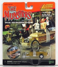 Johnny Lightning Frightning Lightnings 1999 Halloween The Munsters Drag-U-LA