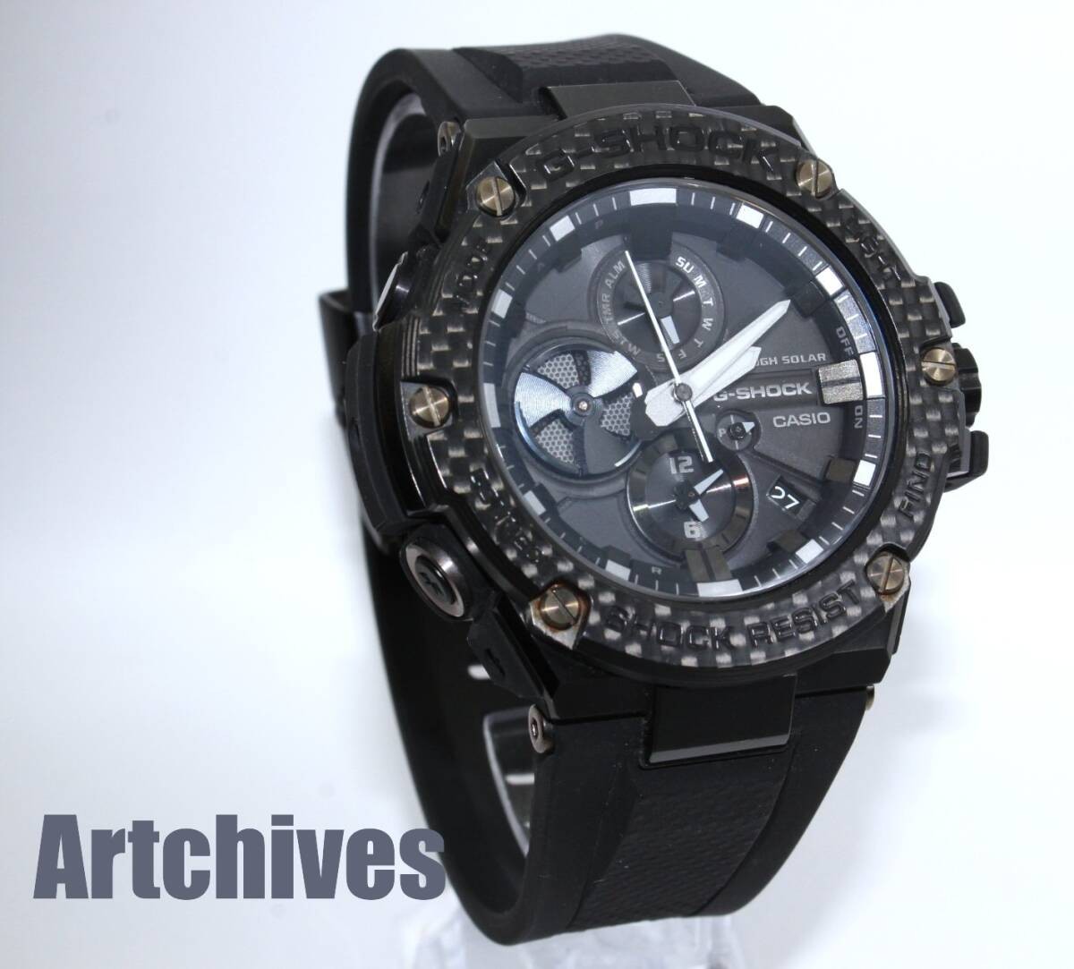 Ca532 Casio G-shock G-steel Carbon Edition Gst-b100x-1ajf