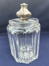 Hawkes  American Brilliant Period hand Cut mouth blown blank jar