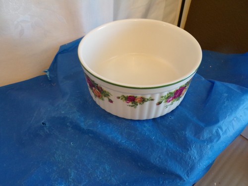 Choice Royal Albert Country Bakeware @1992 Fine China England Soufflé/Ramekin Di - Picture 11 of 25