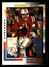 Hugh Millen 1992 Wild Card #125 New England Patriots FOOTBALL *079