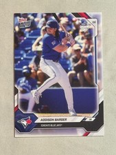 2026 Topps Now Road to Opening Day Addison Barger #OD-43 Blue Jays