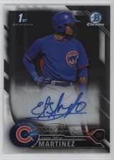2016 Bowman Chrome Prospects Auto Eddy Julio Martinez #BCAP-EJM Auto 1e19