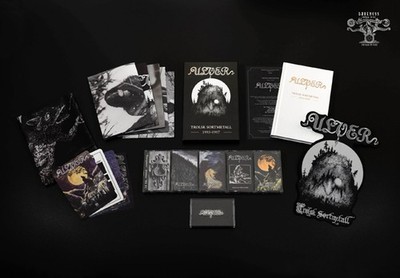 Ulver - Trolsk Sortmetall 5 Cassette Box Set W/ Book Flag Backpat - G11501z