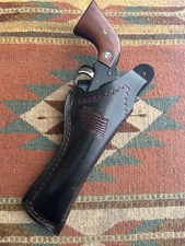 FITS Ruger Blackhawk 5.5" 44Mag & 45LC Thumb Break Holster w USA Flag