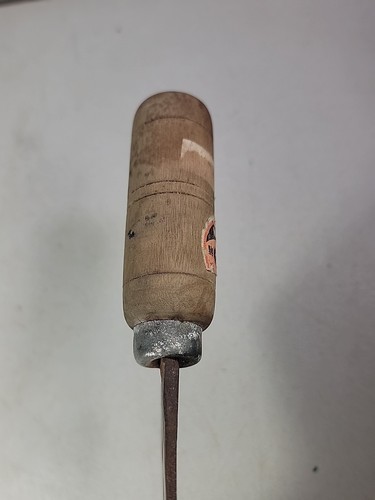 VINTAGE CHINESE CHINA BUTCHERS KNIFE CLEAVER No 3 & 12" LONG UNUSUAL MARKINGS - Picture 16 of 19