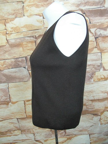 *Eileen Fisher 2pc Set Skirt & Top Wool Size S Brown - Picture 3 of 12