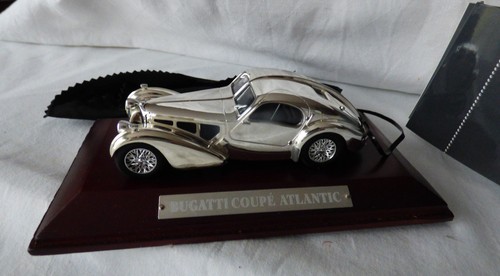1:43 Atlas Verlag - Silver Cars - Bugatti Coupé Atlantic 1:43 - embalaje original - Imagen 2 de 2