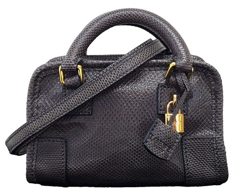 OUTLET LOEWE Coin Case Round Anagram Logo Single Zipper Closure