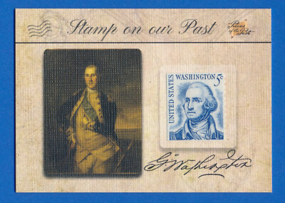 2018 The BAR Pieces Of The Past #SP-8 George Washington VINTAGE STAMP NM-MT+
