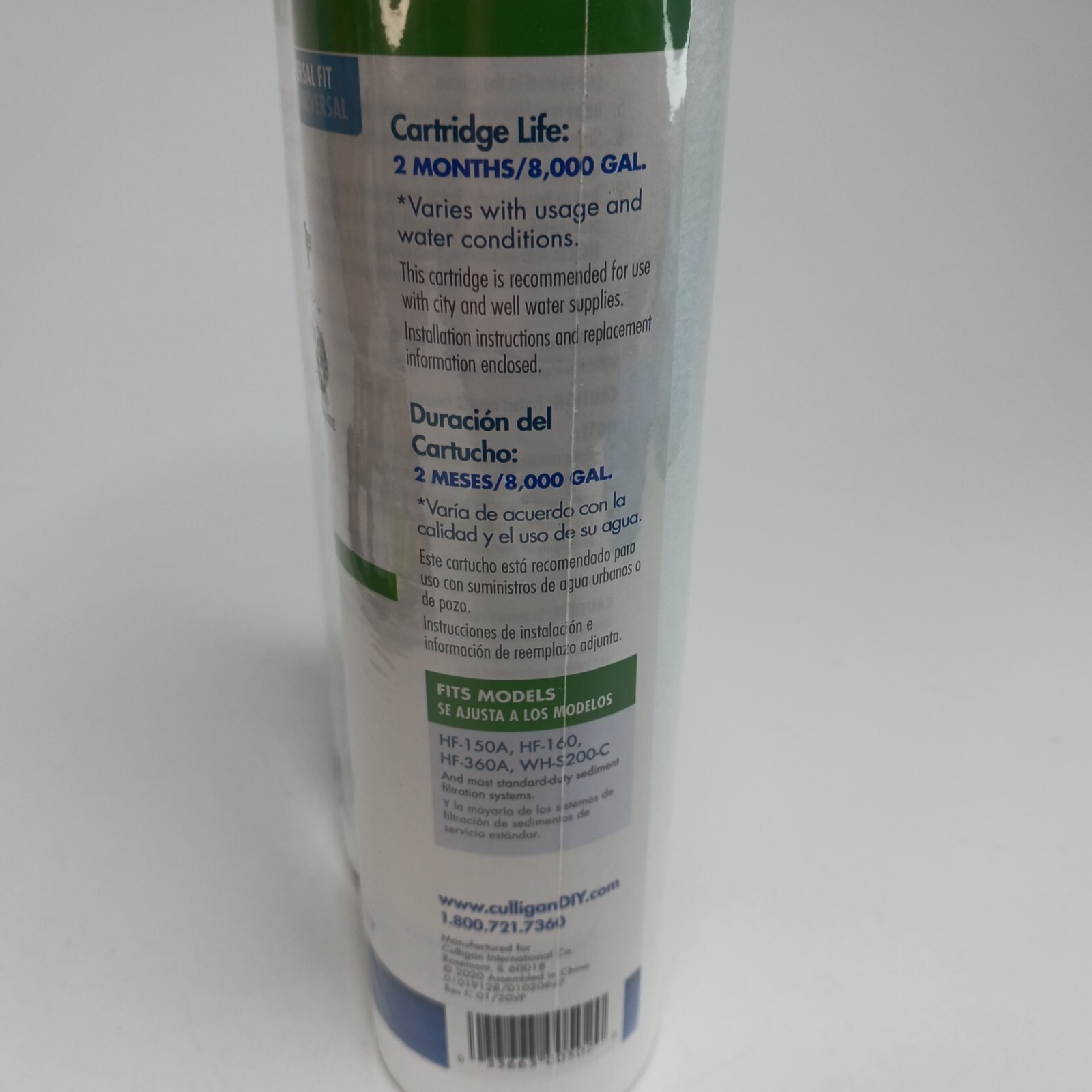 Culligan P5 Sediment Water Filter Replacement Cartridges  5 micron 2-Pack