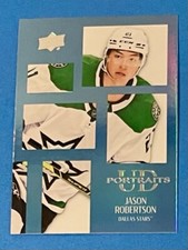 2024-25 24/25 UD Series 1 Jason Robertson  UD Portraits P-29 Dallas Stars Insert