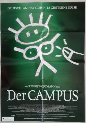 E208 Kinoplakat  DER CAMPUS Heiner Lauterbach / Sandra Speichert